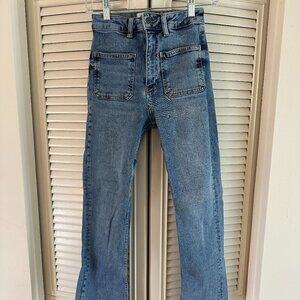 Zara Front Pocket Stretchy Jeans
